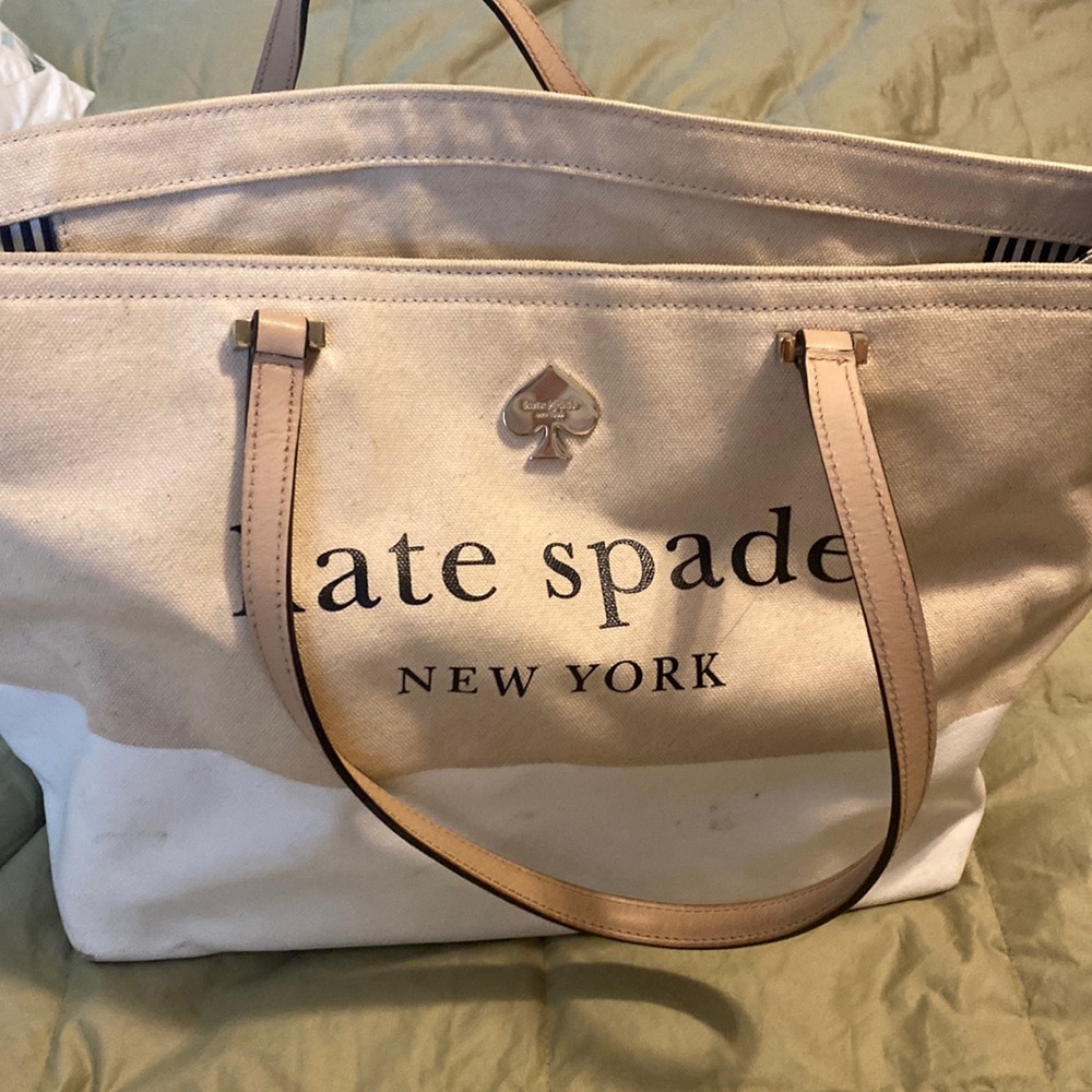 Kate Spade Canvas tote